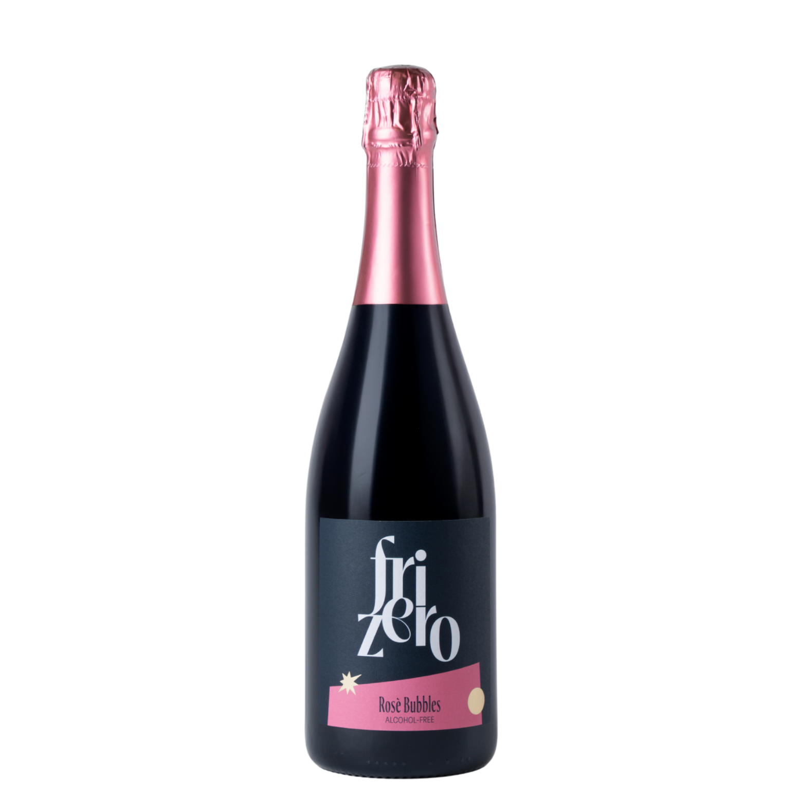 Rožinis putojantis nealkoholinis vynas FRIZERO ROSE dry 0,75l