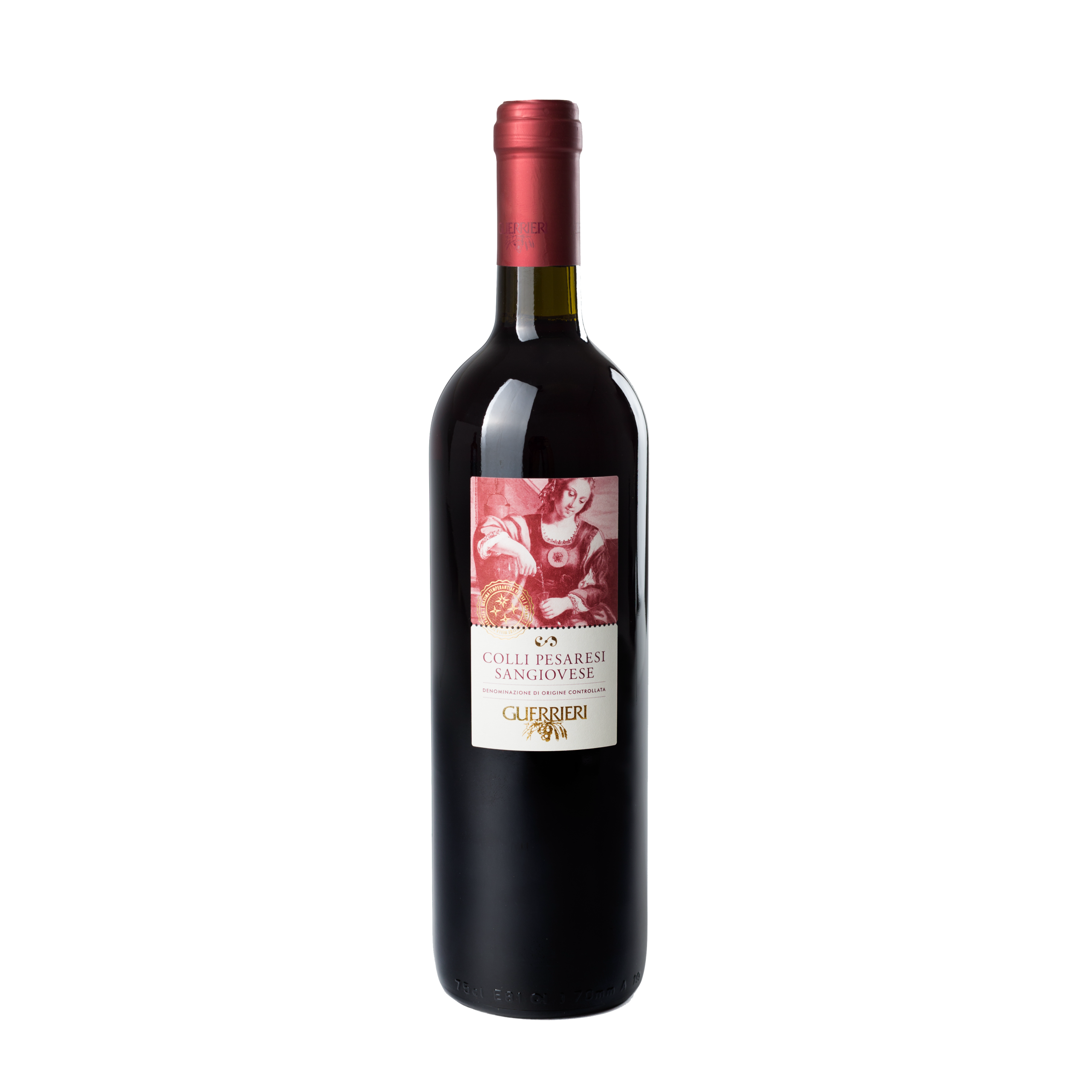 Sausas raudonas rūšinis vynas "Colli Pesaresi Sangiovese DOC"