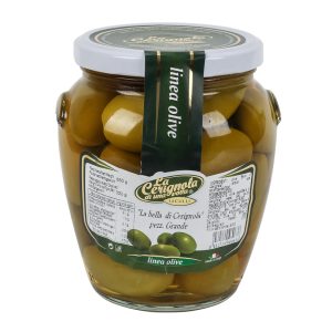 Žaliosios alyvuogės Bella di Cerignola 550g