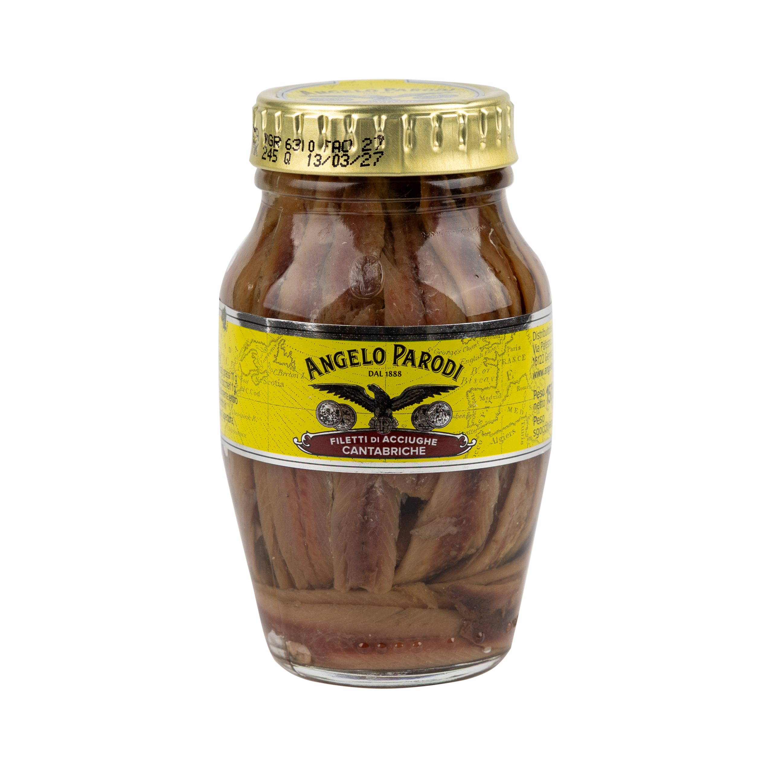 Sūdytų ančiuvių file alyvuogių aliejuje 90g