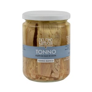 Baltojo tuno filė alyvuogių aliejuje 400g (gryno svorio)