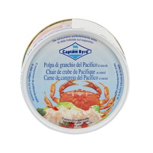 Ramiojo vandenyno krabų mėsa savo sultyse 200g