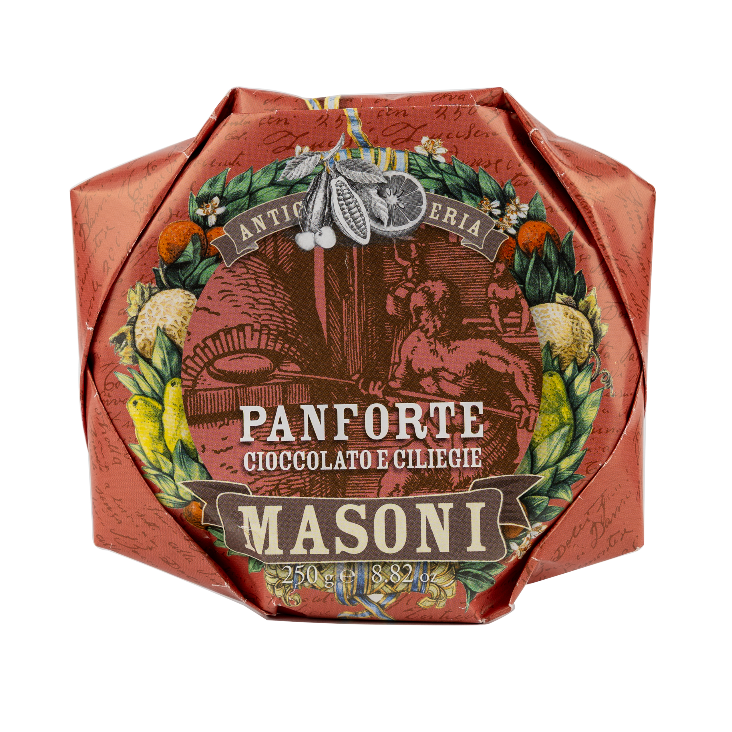 Panforte su vyšniomis ir šokoladu 250g