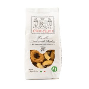 TARALLI SU YPAČ TYRU ALYVUOGIŲ ALIEJUM 250g