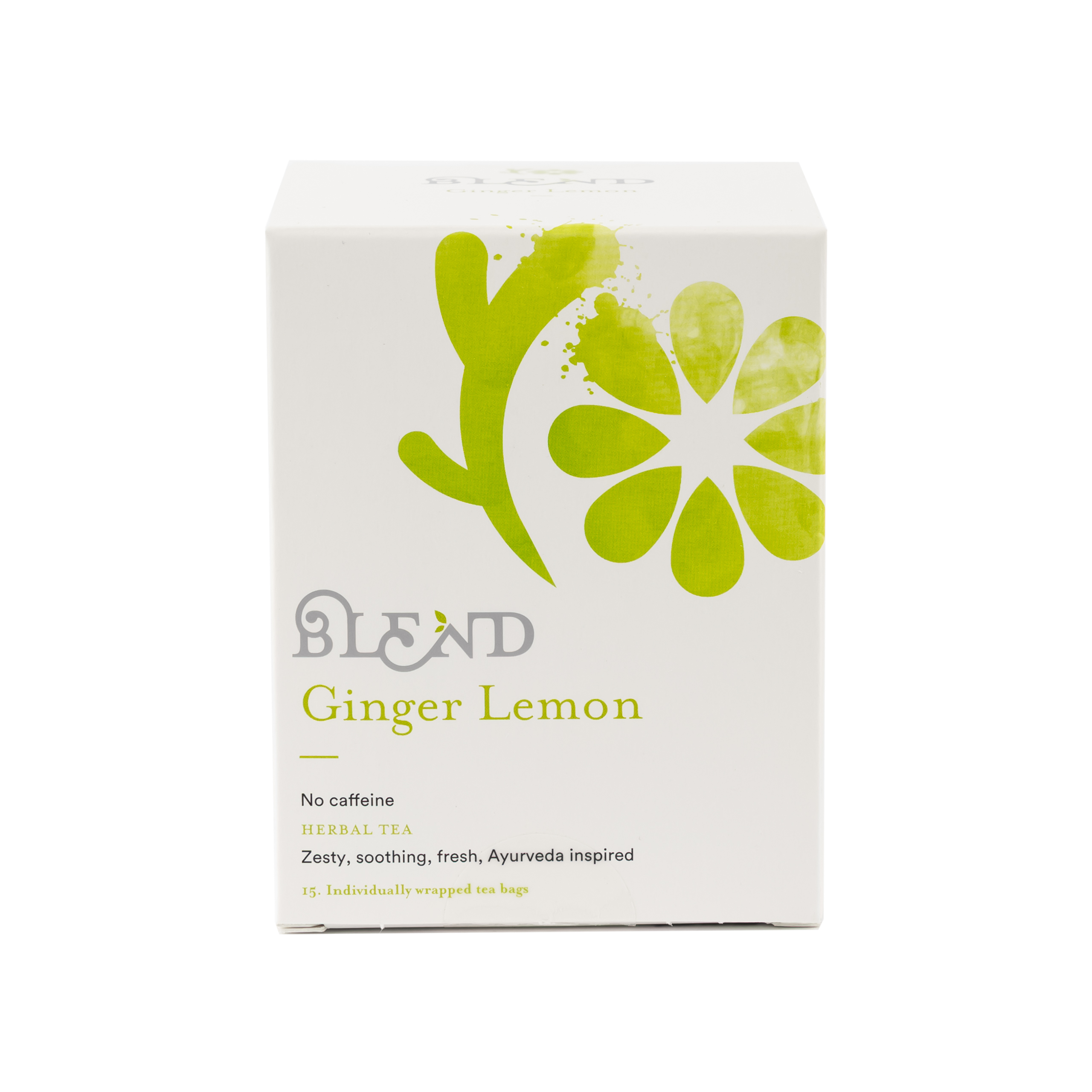 Vaisinė arbata Ginger Lemon (imbiero ir citrinos) , 15 individualių arbatos pakelių 30g