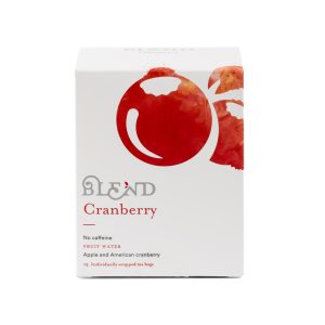Vaisinė arbata Cranberry / Obuolių ir Spanguolių arbata 15 individualių arbatos pakelių 30g
