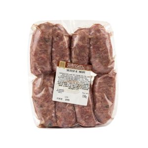 Šviežios kiaulienos dešrelės su trumais (kepimui/ griliavimui) 500g