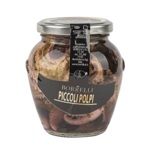 Marinuoti maži aštuonkojai Borrelli 280 g