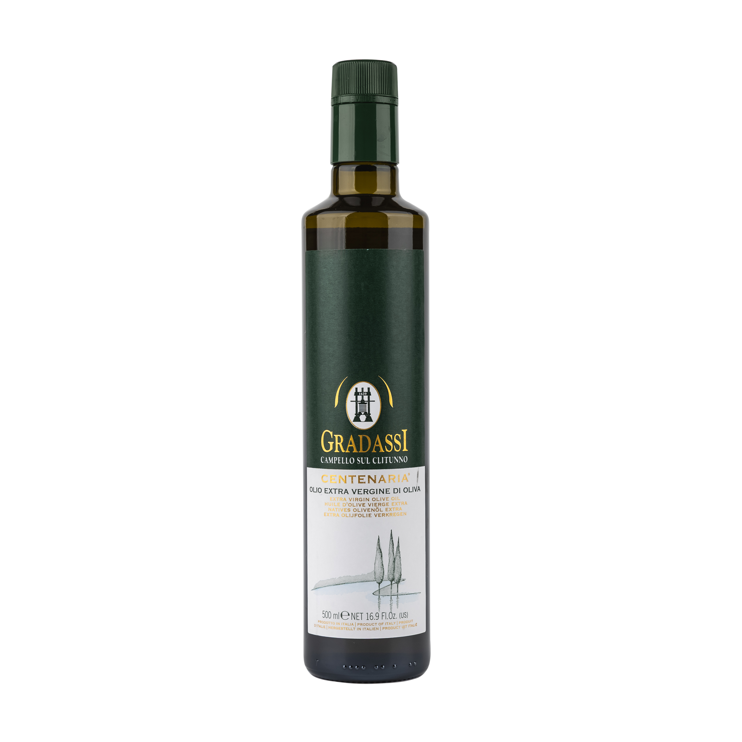 Ypač tyras alyvuogių aliejus „Gradassi Centenaria“ 0.5l