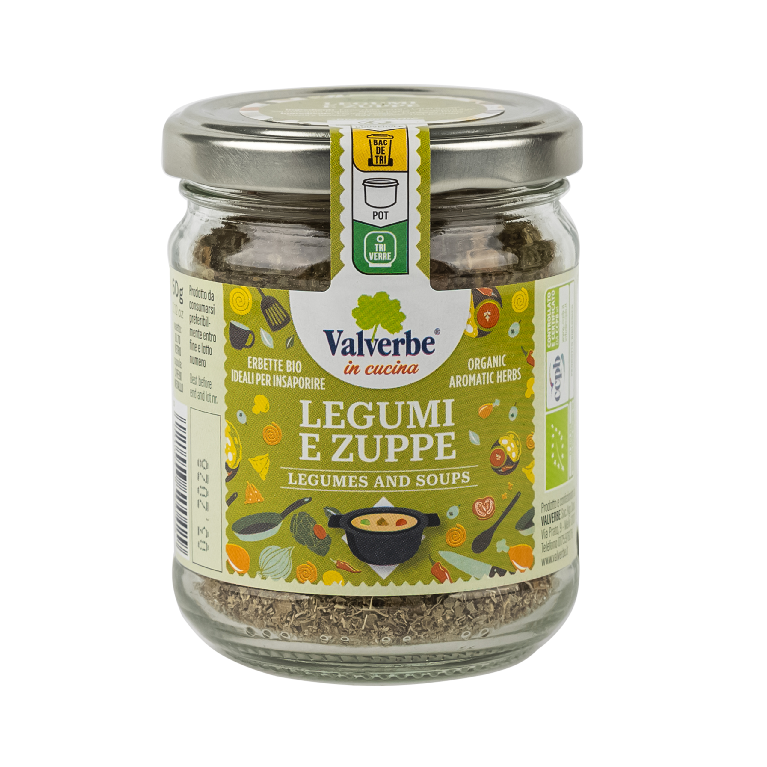 Ekologiškas prieskonių mišinys su pankoliu ir aitriąja paprika (ankštinių daržovių troškiniams ir sriuboms) 60g