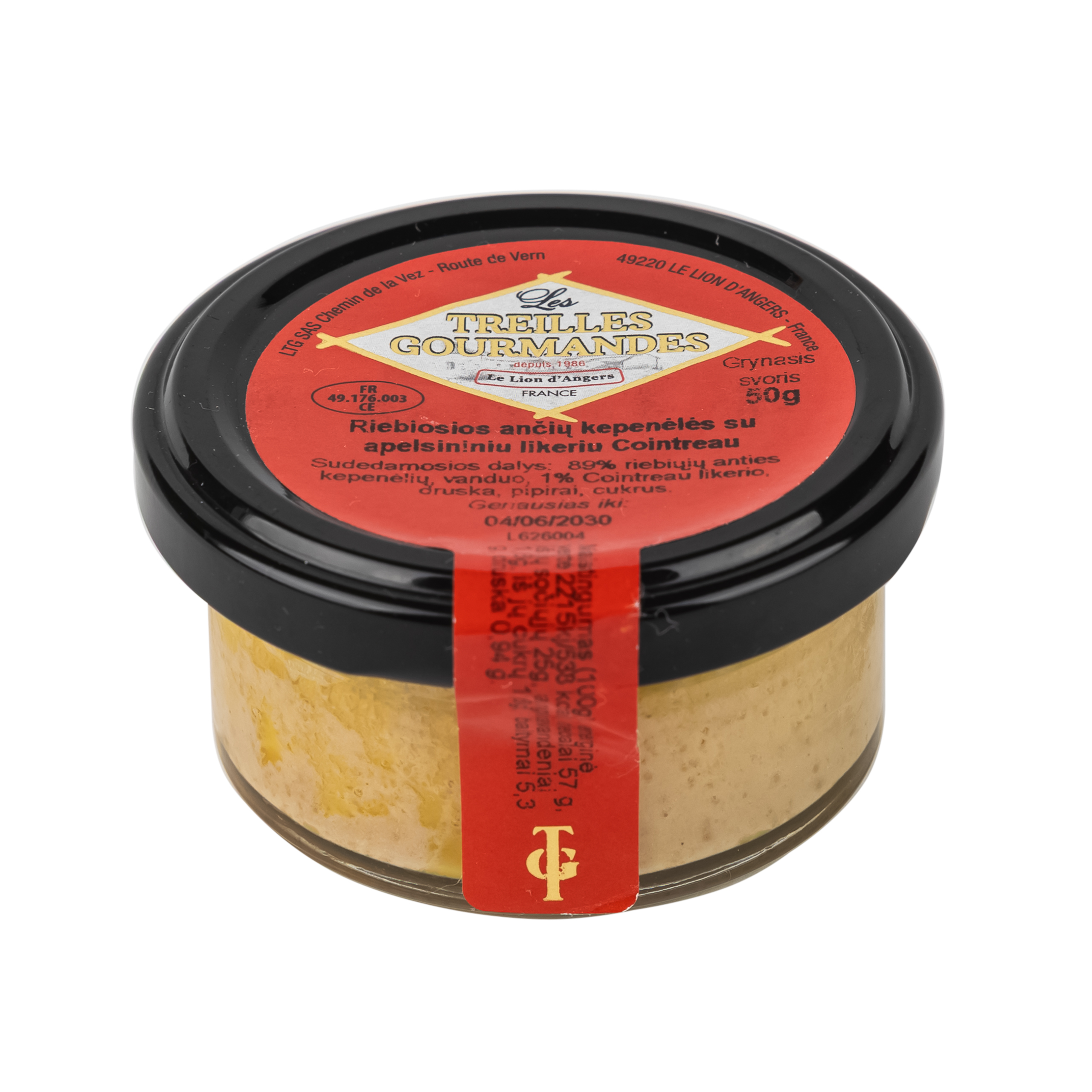 Bloc de foie gras de canard riebiosios ančių kepenėlės 50g