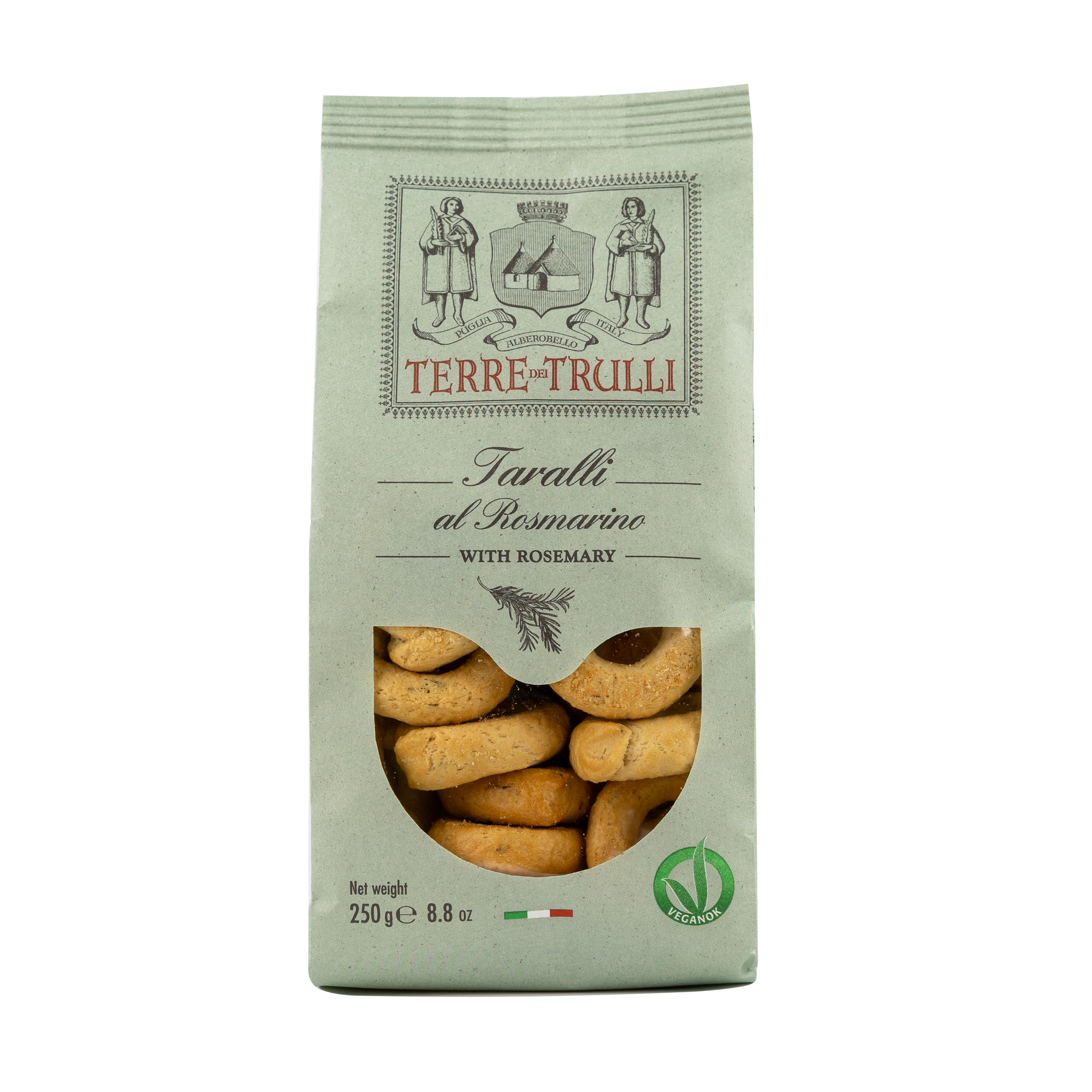 TARALLI SU ROZMARINAIS 250g